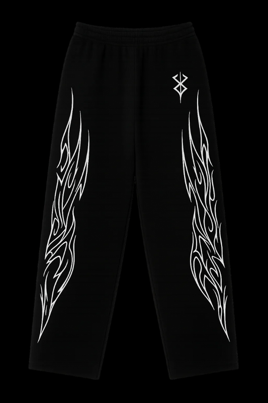 Tribal Surge Baggy Pants – Razor Flame Oversized Pants