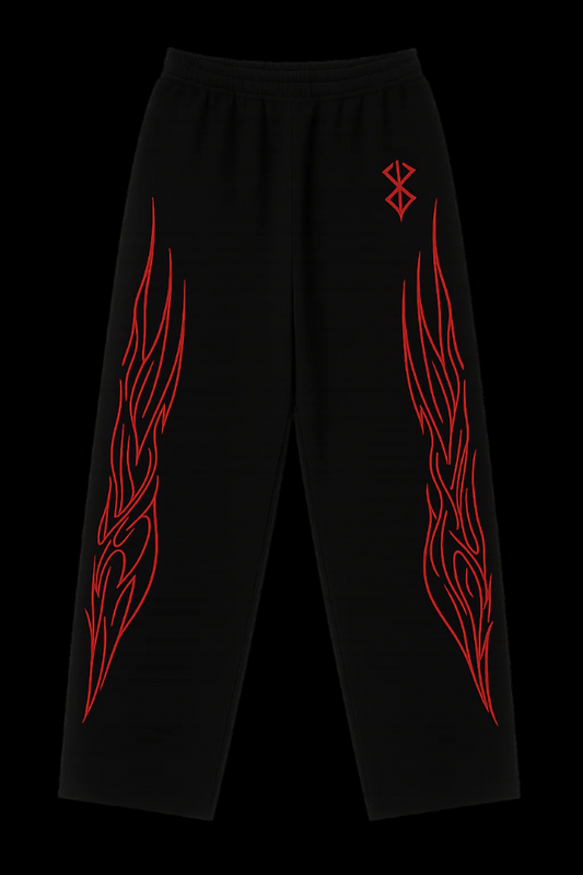 Tribal Surge Baggy Pants – Razor Flame Oversized Pants