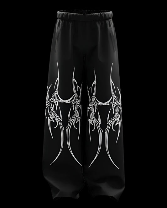 Baggy Tribal Barbed Pants