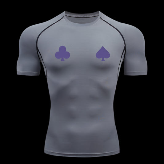 Arcane Joker Compression Shirt – Card Emblem Style
