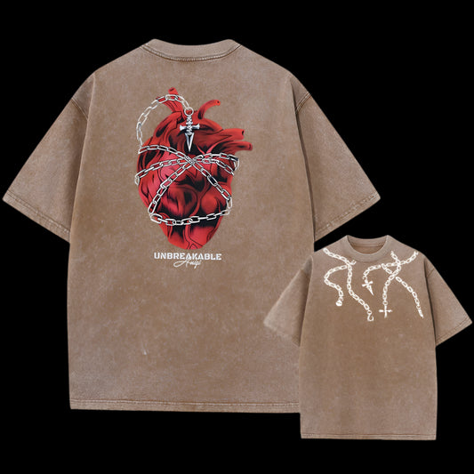 Unbreakable Spirit Tee – Oversize Vintage Gym Style