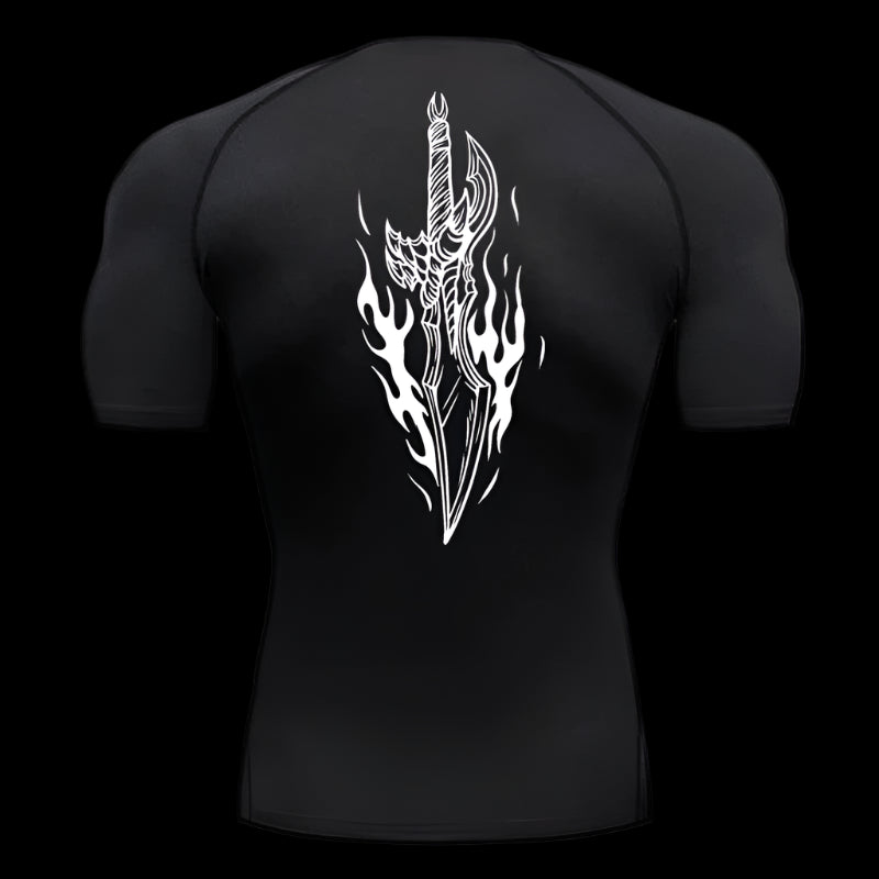 Shadow Blade Compression T-Shirt Short Sleeve