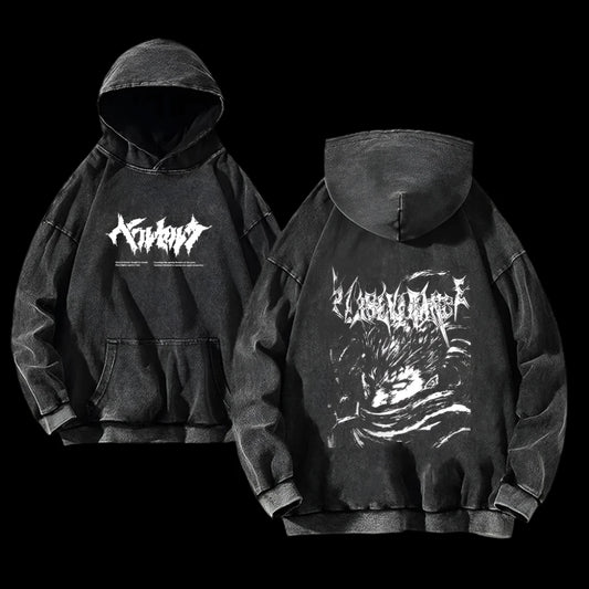 Cursed Sigil Oversized Hoodie – BRSK Limited Edition