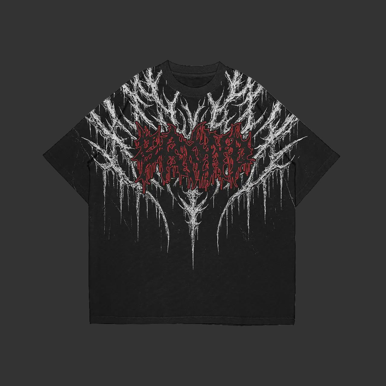 Dark Tee Oversized Cotton