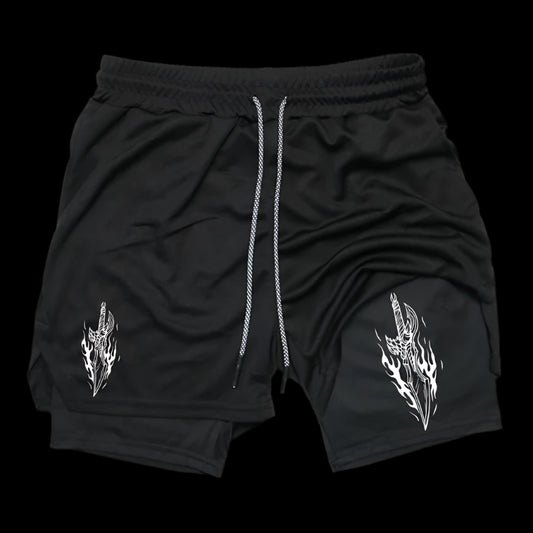 Shadow Blade Combat Shorts