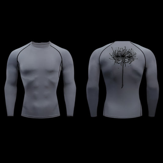 Cursed Bloom compression long sleeve