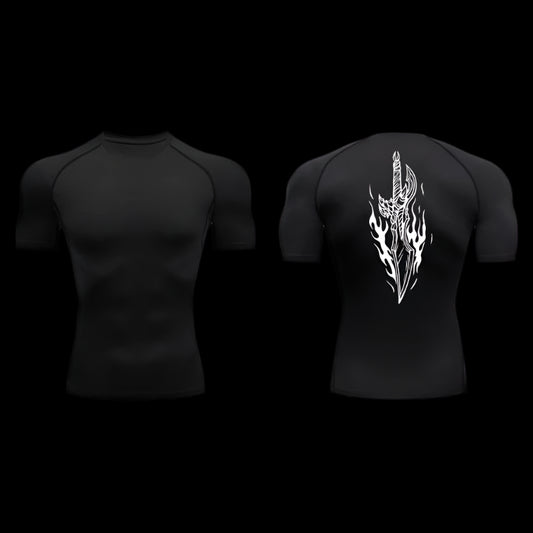 Shadow Blade Compression Shirt – Abyss Forged