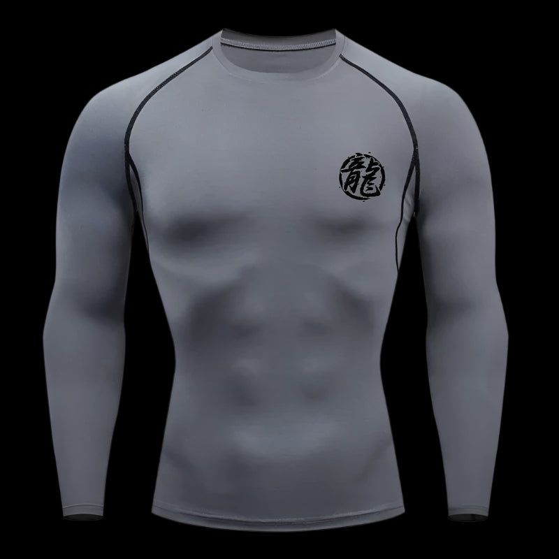 Z-Energy Emblem Compression Shirt – Long Sleeve