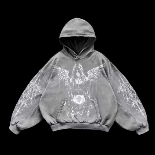 Y2K Girl Oversized Hoodie