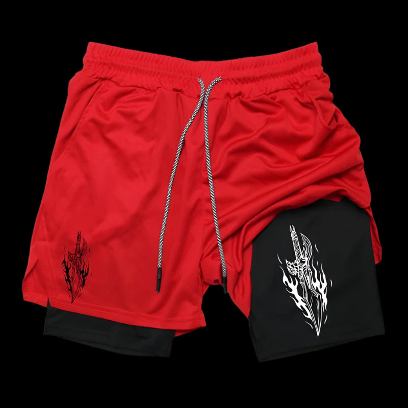 Shadow Blade Combat Shorts