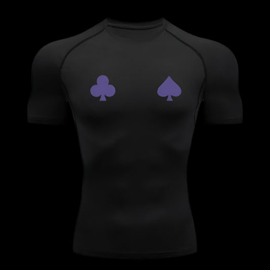 Arcane Joker Compression Shirt – Card Emblem Style