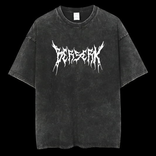 Chaos Script Oversized T-Shirt – Vintage Streetwear