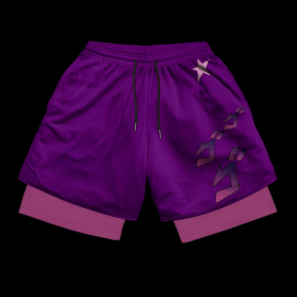 Vibrant Echo Shorts