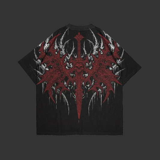 Dark Tee Oversized Cotton