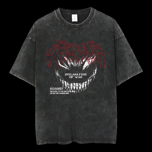 STRUGGLER Oversized T-Shirt – Vintage Washed Gymwear