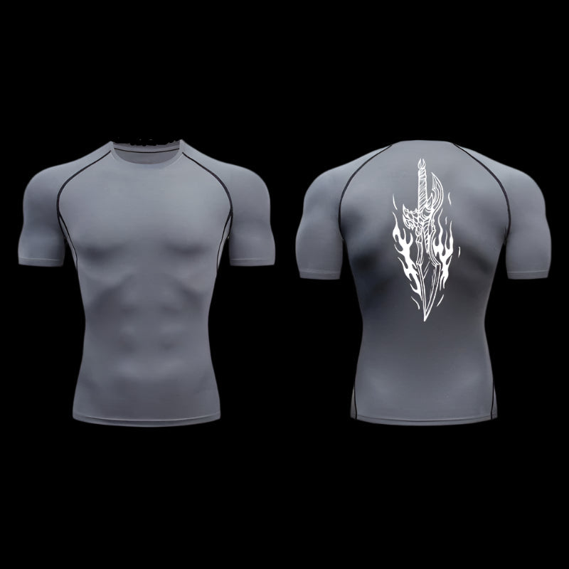 Shadow Blade Compression T-Shirt Short Sleeve