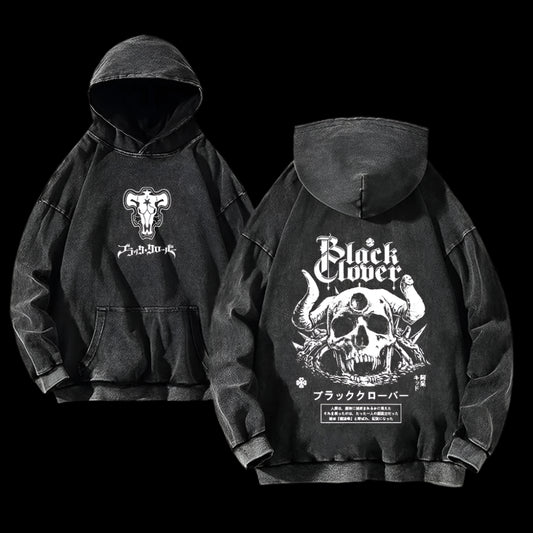 Demon Grimoire Oversized Hoodie – Cursed Magic