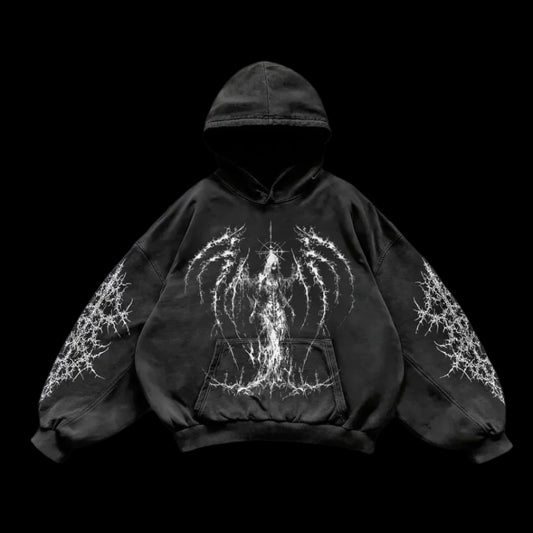 Y2k Ascend Oversized Hoodie