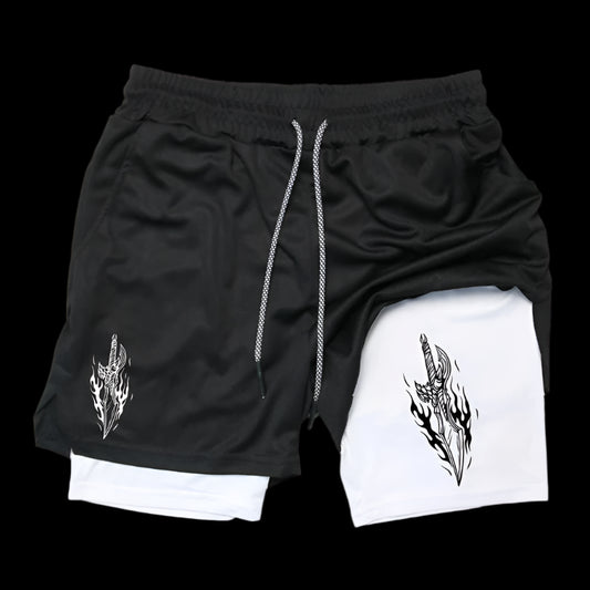Shadow Blade Combat Shorts