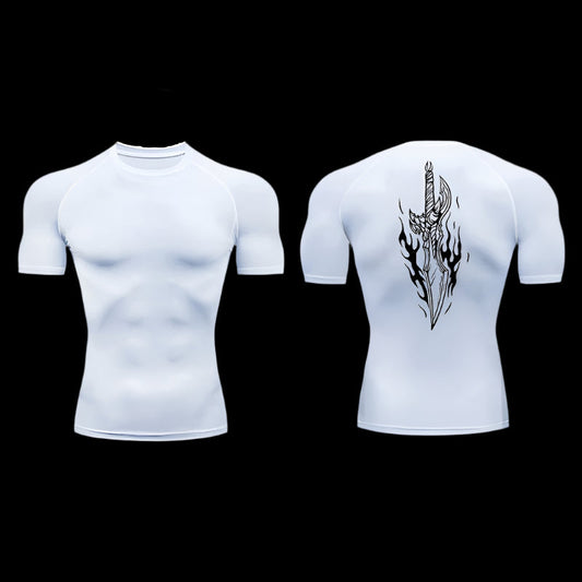 Shadow Blade Compression Shirt – Abyss Forged