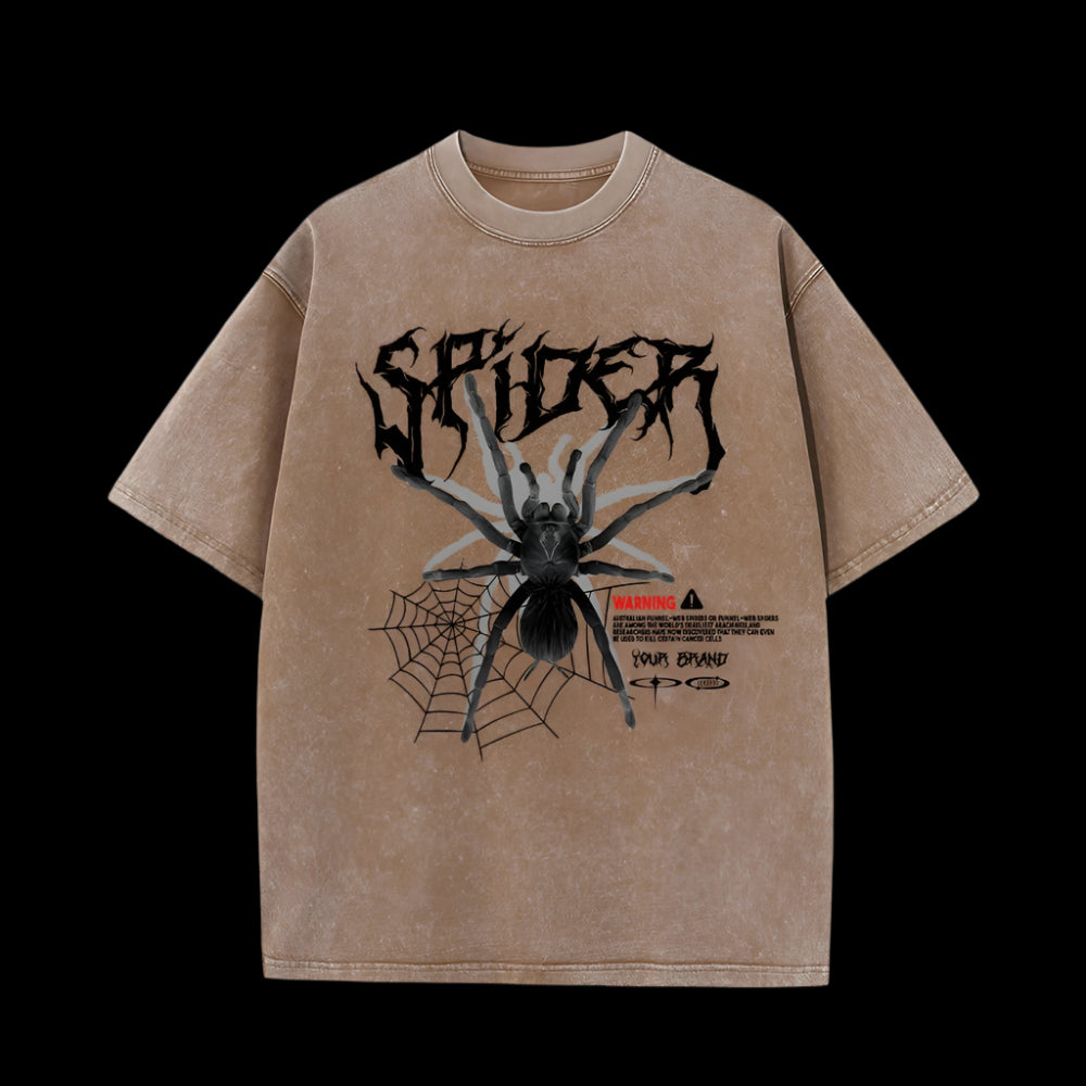 Web of Doom OverSize Vintage Tshirt