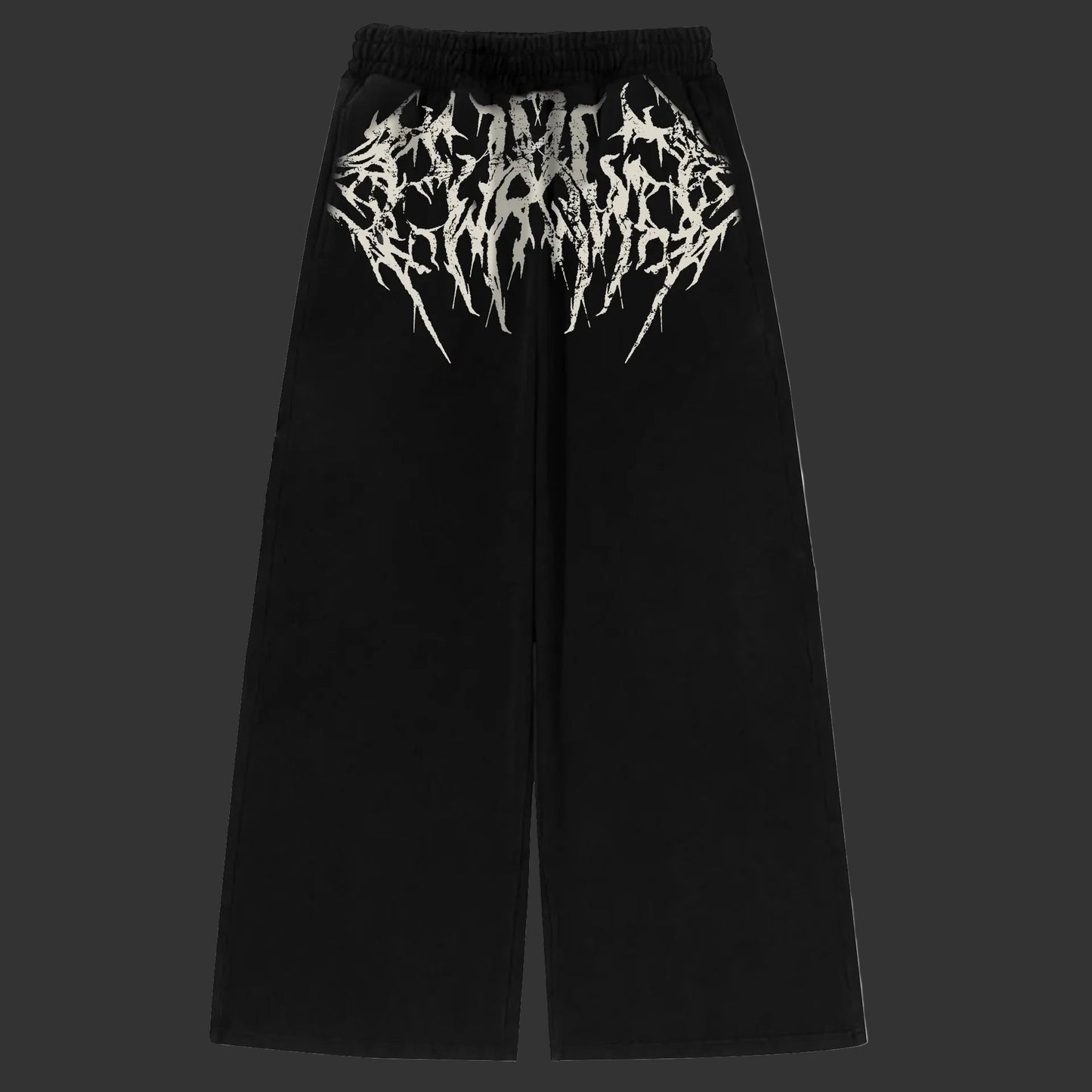 Dark Y2K Baggy Pants