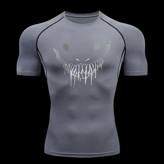 Monster Smile Compression T-Shirt – Chaos Gym Fit
