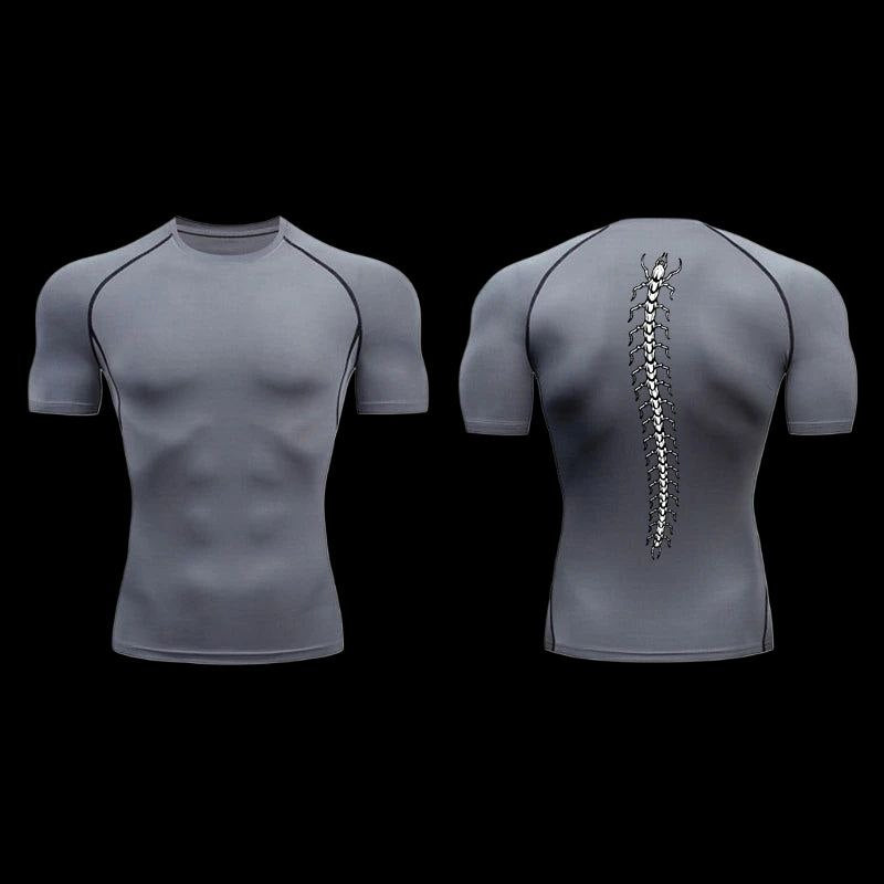Ken Compression T-Shirt – Spine Energy Muscle Fit