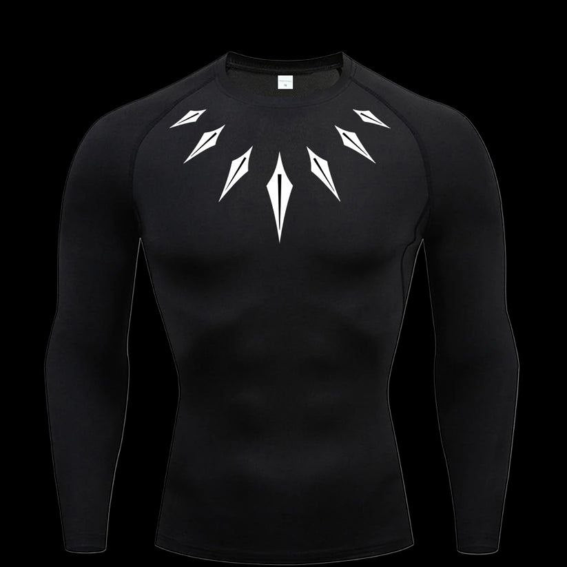 Demonic Thorns Compression Shirt – Long Sleeve