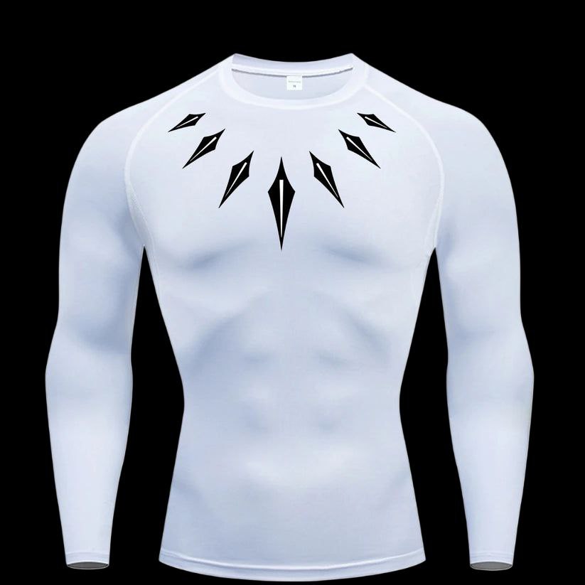Demonic Thorns Compression Shirt – Long Sleeve
