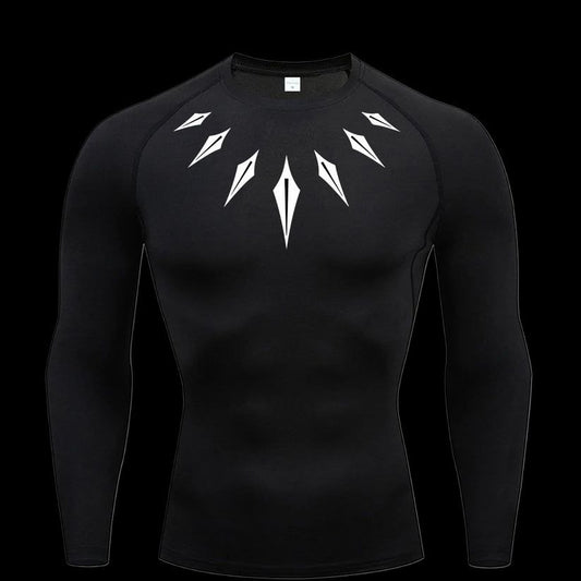 Demonic Thorns Compression Shirt – Long Sleeve