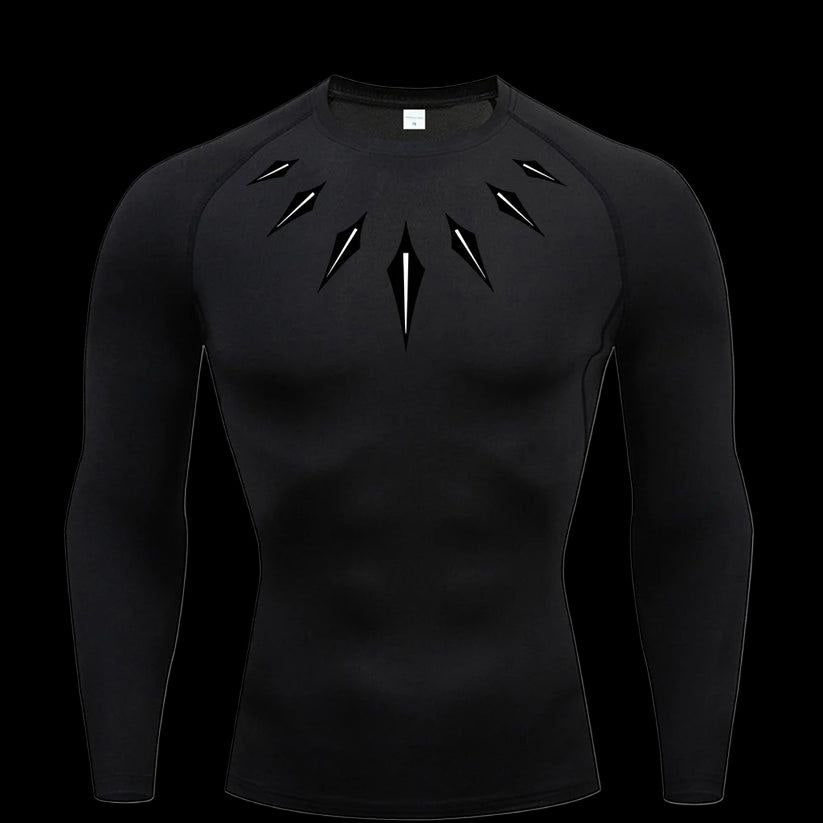 Demonic Thorns Compression Shirt – Long Sleeve