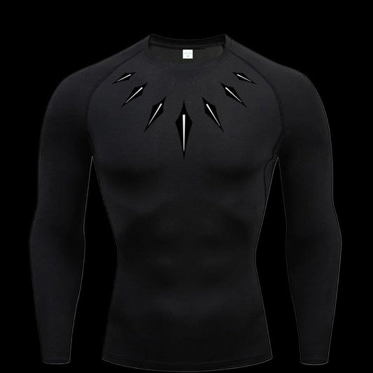 Demonic Thorns Compression Shirt – Long Sleeve