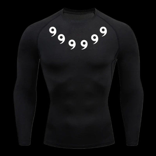 Six Pathes Compression T-shirts long sleeve