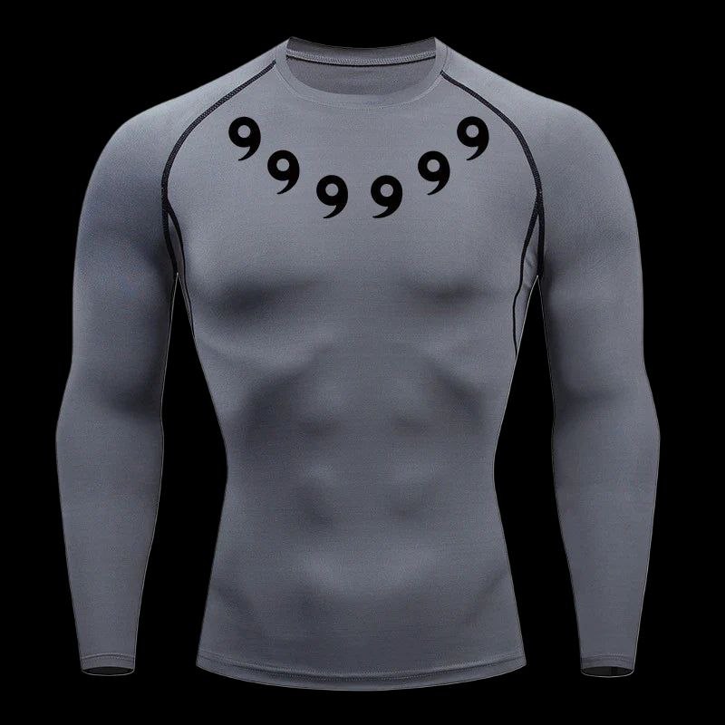 Six Pathes Compression T-shirts long sleeve