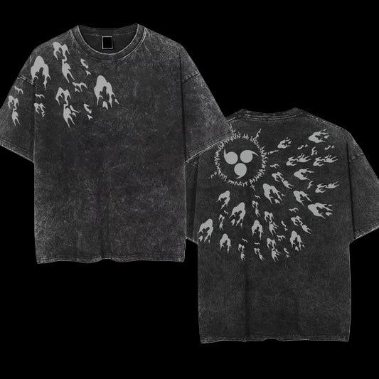 Cursed Eyes Oversized Vintage T-Shirt