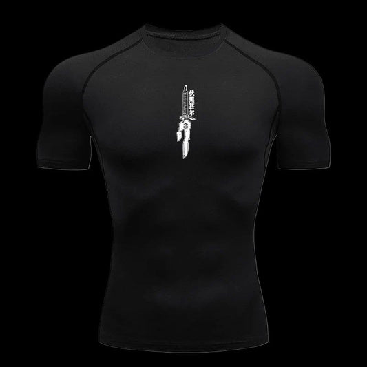 Silent Blade Compression T-Shirt – Assassin Fit Gymwear