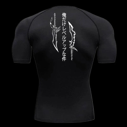 Level Tee Compression T-Shirt – Progression Fit Gymwear