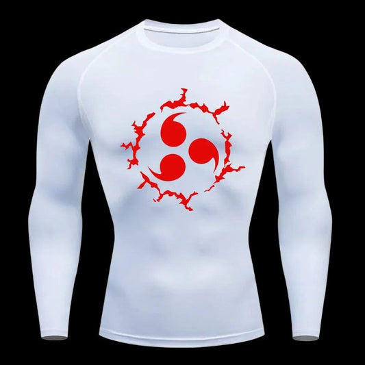 Cursed Serpent Mark Compression Shirt – Long Sleeve Training Top