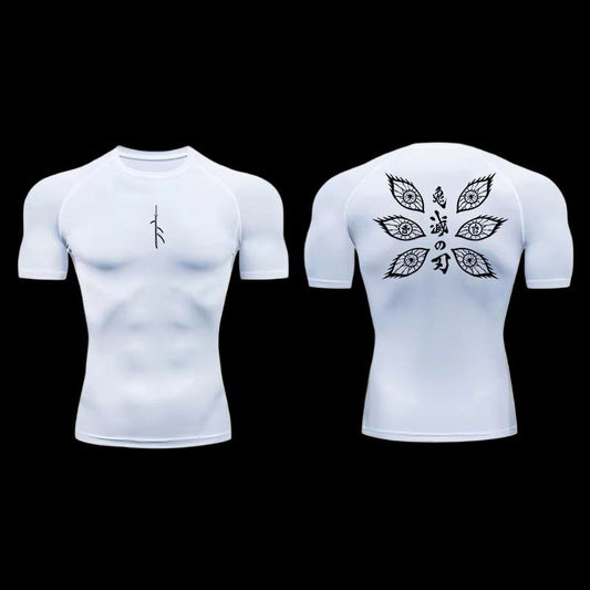 Demonic Eyes Compression Shirt – Short Sleeve
