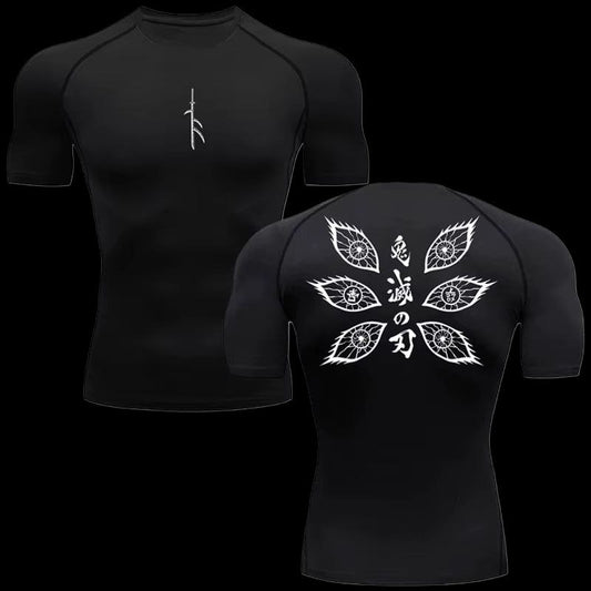 Demonic Eyes Compression Shirt – Short Sleeve