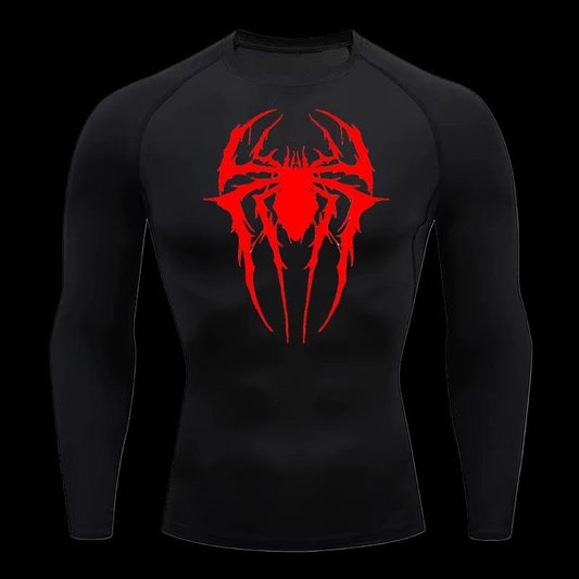 Y2K Spider Compression Long Sleeve Shirt – Venom Gymwear