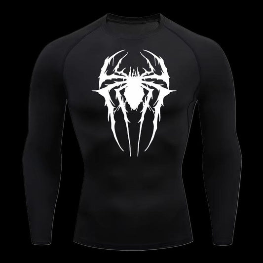 Y2K Spider Compression Long Sleeve Shirt – Venom Gymwear