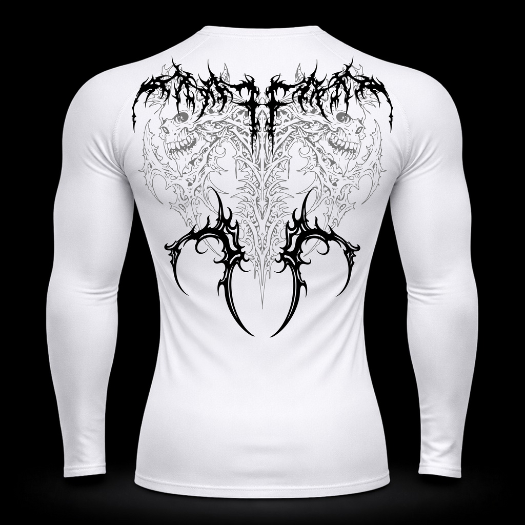 Blood Reaper Long Sleeve Compression – Athletic Fit | MAZENTIH