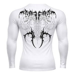 Blood Reaper Long Sleeve Compression – Athletic Fit | MAZENTIH