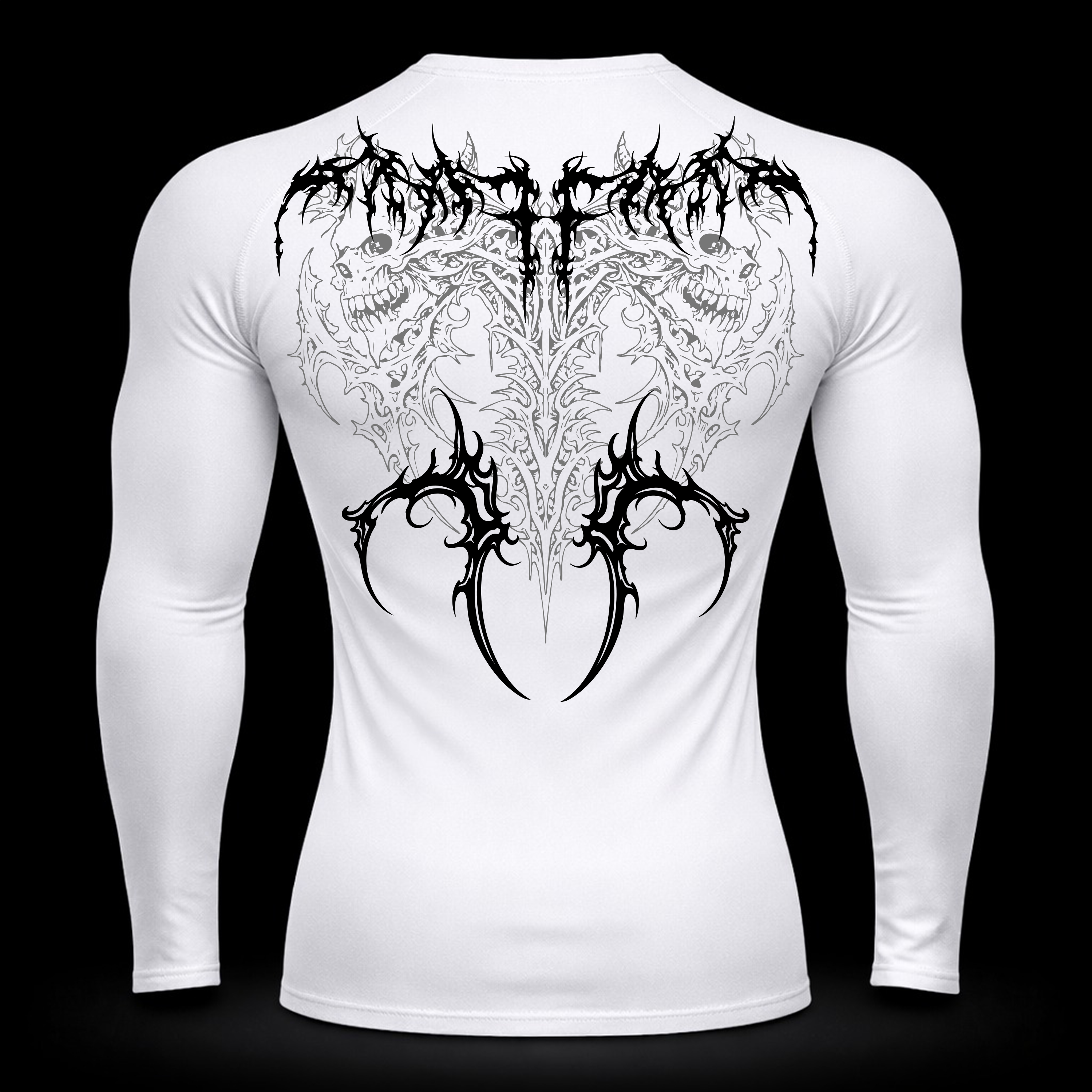 Blood Reaper Long Sleeve Compression – Athletic Fit | MAZENTIH