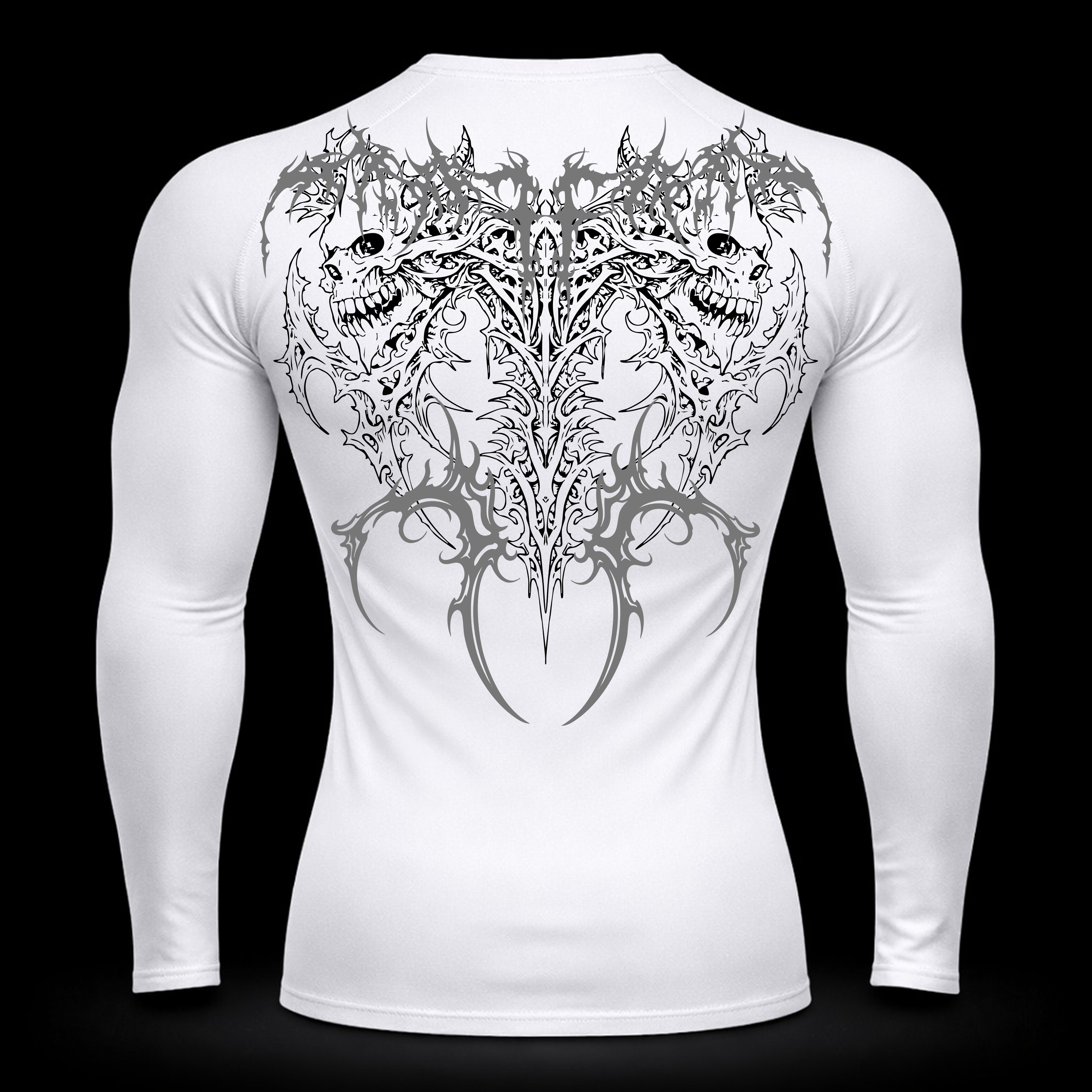 Blood Reaper Long Sleeve Compression – Athletic Fit | MAZENTIH