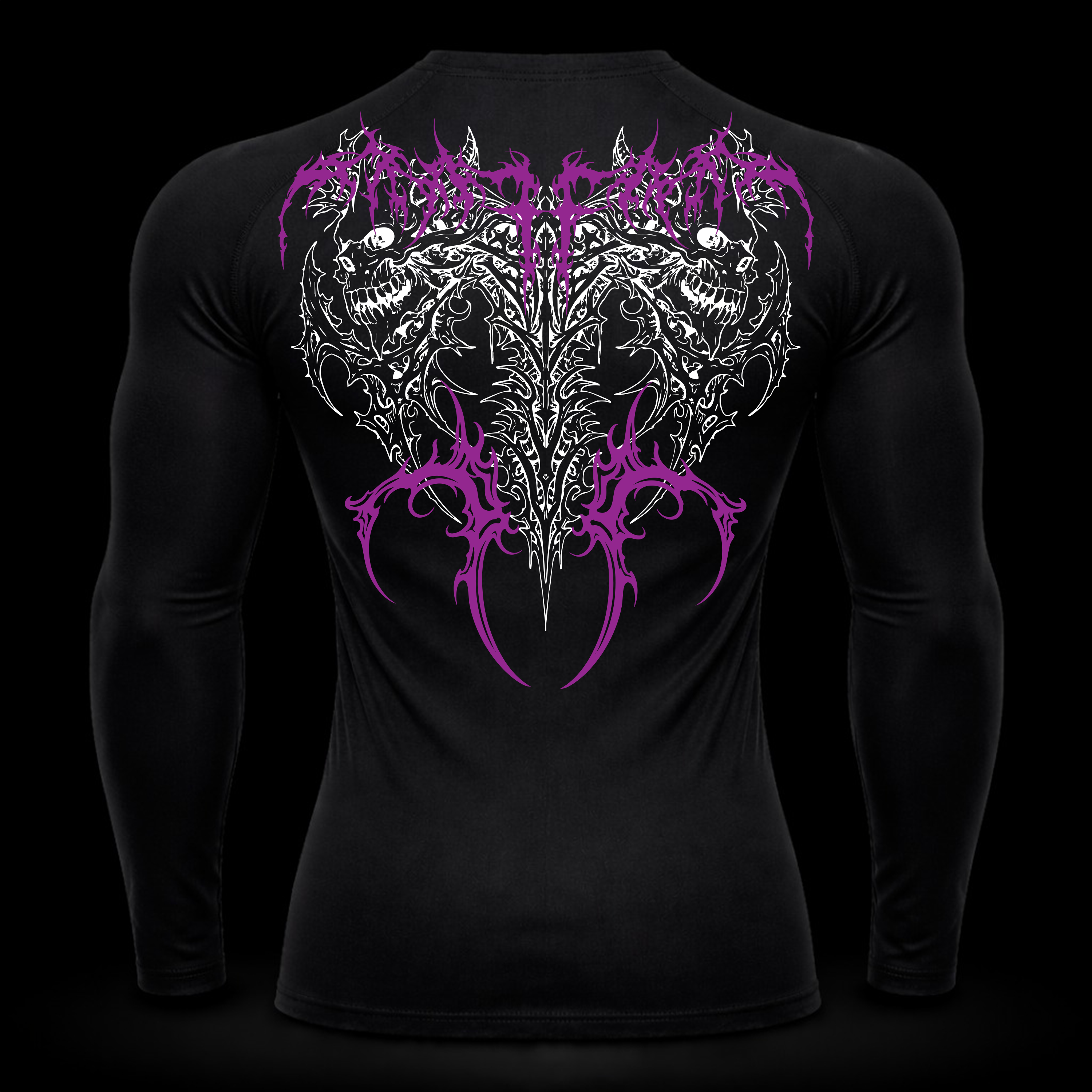 Blood Reaper Long Sleeve Compression – Athletic Fit | MAZENTIH