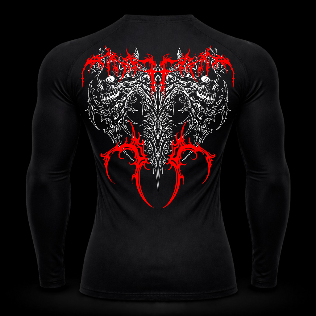 Blood Reaper Long Sleeve Compression – Athletic Fit | MAZENTIH