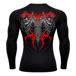 Blood Reaper Long Sleeve Compression – Athletic Fit | MAZENTIH